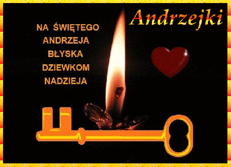 Złoty klucz na andrzejki